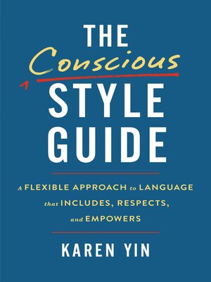cover image of The Conscious Style Guide